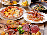 [Easy] Classic easy course including homemade pasta, pasta and chicken fritters ◎ 8 dishes 3,980 yen (all-you-can-drink included)