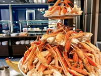 【ズワイ蟹も食べ放題！】ディナーバイキング　土日祝/小学生