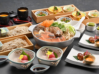 銀鮭の石狩鍋コース・飲み放題付　全7品