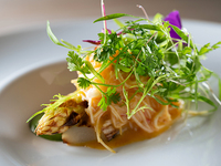 Menu petit Yd’or: A short course featuring a selection of dishes from the standard Menu Yd’or.