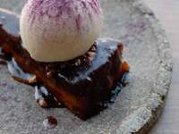 Sun-Tsugaru Apple Tarte Tatin with Ferment-Infused Ice Cream