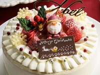 [Take out]  Christmas cake White Crown  (18 cm)