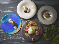 Dinner course “RACCOLTO / ラコルト” with 5 drink pairings matched to the dishes