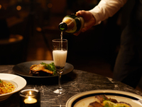 [DINNER FREE FLOW CHEF'S COURSE] All-you-can-drink (90 minutes last order) 6 dishes in total 2 appetizers + pasta + fish dish + main dish + dessert + coffee