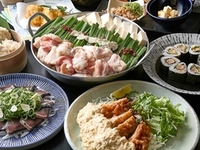 【個室確約】博多ぷりぷり牛もつ鍋コース【2H飲み放題付】8品4500円(税込)