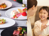 【2025 Xmasディナー ファミリールーム確約】乾杯シャンパン付き　国産ズワイガニ・オマール海老・国産交雑牛を使用した豪華全7品-Standard-