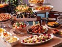 【時間無制限土日祝日ランチブッフェ】選べるメイン＆豊富なデザートや神戸紅茶含むフリードリンク付