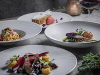 【12/24＆12/25限定】クリスマス特別コース　全6品　グラスシャンパン付き