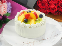 Whole Mixed Fruit Shortcake/ Round, 12cm