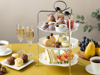 秋のアフタヌーンティー 1日2組限定3時間カフェフリー　乾杯スパークリングワイン付き