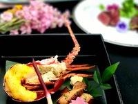 【個室確約！！】個室プラン 名物のすっぽん鍋 　伊勢海老　仙台牛を織り込んだ贅沢会席】　都