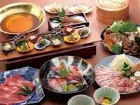 Hot-Pot Banquet — Udon Hot Pot: ¥6,000 (with 90‑minute free-flow: ¥7,500)