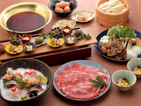 Hot Pot Banquet: Sukiyaki Hot Pot + 90-minute Free Flow — ¥7,500