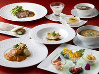 🎄クリスマス・ディナータイム限定🎄【レストラン席】 華扇コース　グラスシャンパーニュ付き　