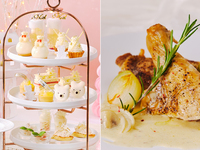 土日祝【チキンランチ】ホワイトベアのクリスマスアフタヌーンティー