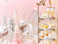 土日祝【カフェフリー】ホワイトベアのクリスマスアフタヌーンティー