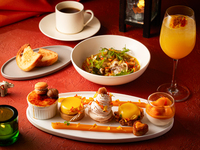 Weekends & Holidays 【Oriental Autumn Afternoon Tea】 + Tea free-flow (limited availability)