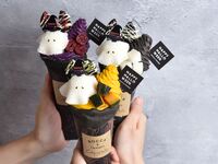 ハロウィンクレープ（黒ごま）