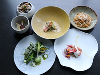 [Window seat] Seasonal recommended dinner course of 6 dishes
