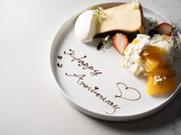  CHEF'S  ANNIVERSARY PLAN[TOAST DRINK and DESSERT PLATE  included]