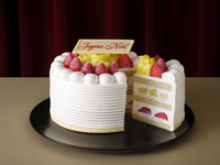 【新作】エクストラスーパーダブルショートケーキ（直径約18cm）￥34,000