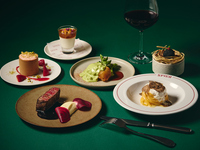 【2025 SPICA X'mas Special Dinner Course】ワインペアリング&トリュフ付/国産牛のフィレ肉を使用したメインなど全6皿