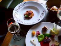 ANNIVERSARY — 7-course menu + 1 glass of sparkling wine for a toast ◆ Recommended for special occasions (Dessert can be changed to a message plate)