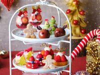 【11/19～12/19】ランチセット付！フェスティブ・アフタヌーンティー～ストロベリークリスマスパーティー～