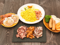 「食材+器材」BBQエンジョイプラン　大満足♡お肉＆シーフード