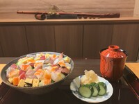 恵比寿 しげ田特製ばらちらし御膳