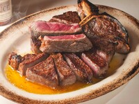 【LUNCH】プライム熟成肉 Tボーンステーキランチ シーザーサラダ、スープ、Tボーンステーキ400g、デザート 全5品