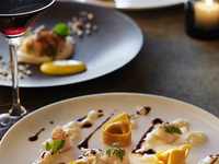 2025 Christmas 7 course Dinner ＋Window, a glass of prestige Champagne