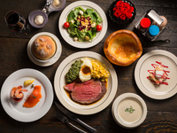 【ディナー】乾杯スパークリングワイン＆飲み放題付きコース