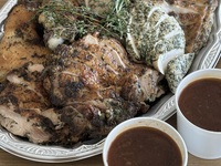  THANKSGIVING ターキーコンプリートパッケージ 《カット済みホールターキー+ホールタルト》