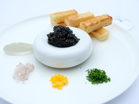 [Course Included] Caviar and Glass of Champagne Set★Christmas