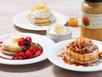 【平日限定プラン♪】お好きなパンケーキご注文でカフェドリンク飲み放題★