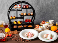 Cacao × Afternoon Tea — Elegant Chocolate Afternoon with Tea Stand, Favorite-Color Teddy, and 10-Variety Tea Free Flow