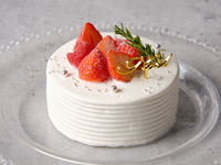 ＜オプション＞【2025Xmas】クリスマスショートケーキ15㎝