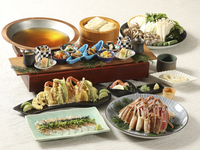 <Crab Sukiyaki> 8,000 yen