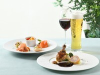 [Beer Hall] Enjoy all-you-can-drink indoors! 5 appetizers, 2 main courses + over 30 free drinks