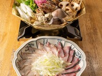Hakata Seafood Shabu-Shabu Course with Assorted Sashimi+Free Drink