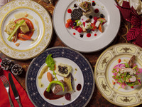【12月限定・Dinner】海の舎クリスマスコース ～聖彩～＋ノンアルコールペアリングワイン