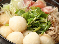 4月秋田満喫　比内地鶏のだまこ鍋コース【2時間飲み放題付き】　10品8000(税込)