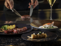 [12/15 - 12/25] Christmas Course "Saint" + Glass of Dom Perignon