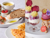 平日3時間カフェフリー「テラスdeアフタヌーンティー」秋の味覚が楽しめるスイーツ＋ランチプレート