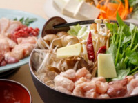 【2時間飲み放題付き】炭火焼鳥と国産鶏と芹のとろろ鶏出汁鍋など 10品