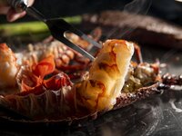 年末年始ディナー　雪