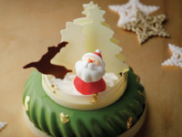 [Pre-order only] Christmas Cake 14cm - Pistache