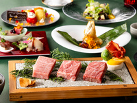  【Christmas 2025】 Moegi - Kobe Beef, Yonezawa Beef, and Saga Beef Tasting Teppanyaki Course (Entry 6:30 p.m.)