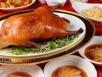 【休日贅沢コース】ふかひれ胸ひれや北京ダック、麻婆豆腐など全7品【個室選択可】＋２時間飲み放題♪